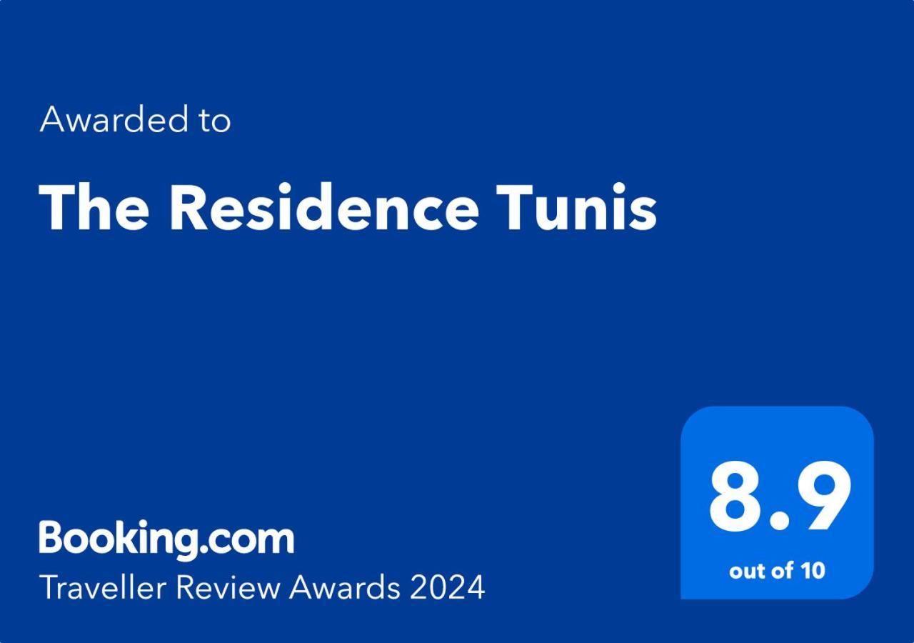 The Residence Tunis Гамарт Екстериор снимка Booking.com Traveller Review Awards 2024